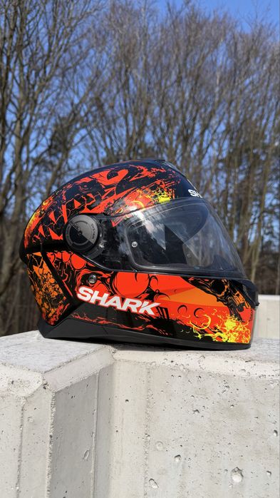 Kask motocyklowy Shark | rozmiar S | bezwypadkowy | stan bdb
