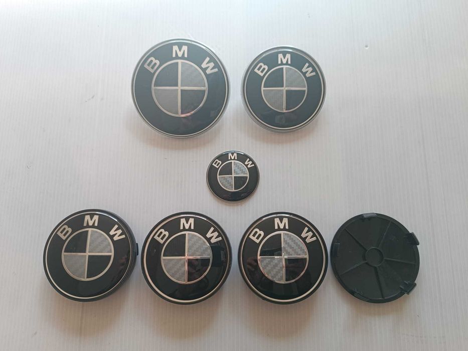 BMW - Conjunto kit 7 ou 8 símbolos emblemas
