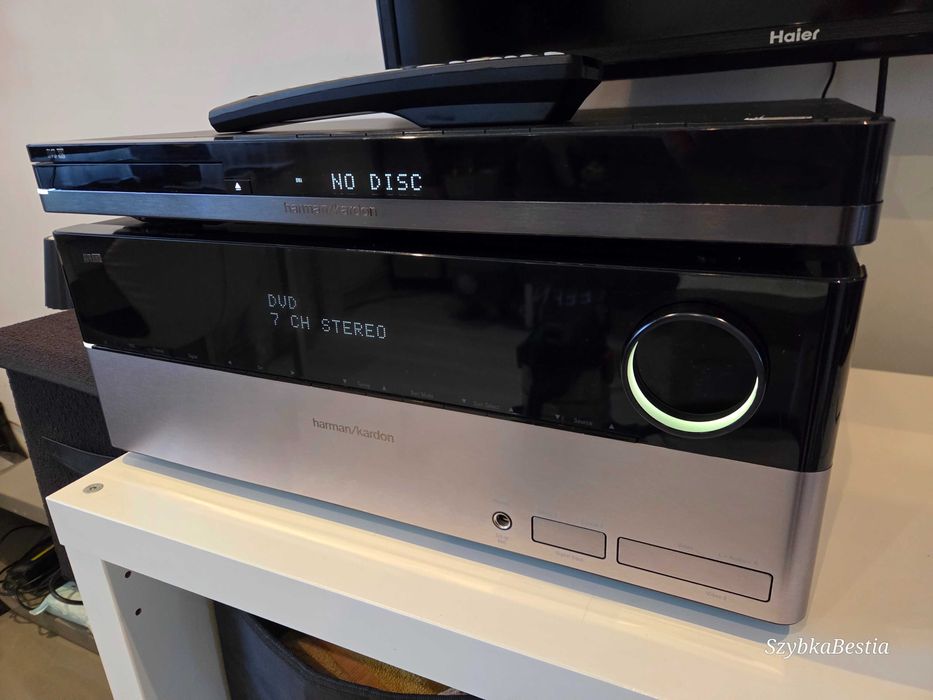 Harman Kardon AVR 160 amplituner kina domowego 7.1, DVD 39, pilot