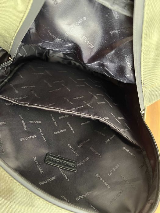 miejski plecak gino rossi laptop khaki