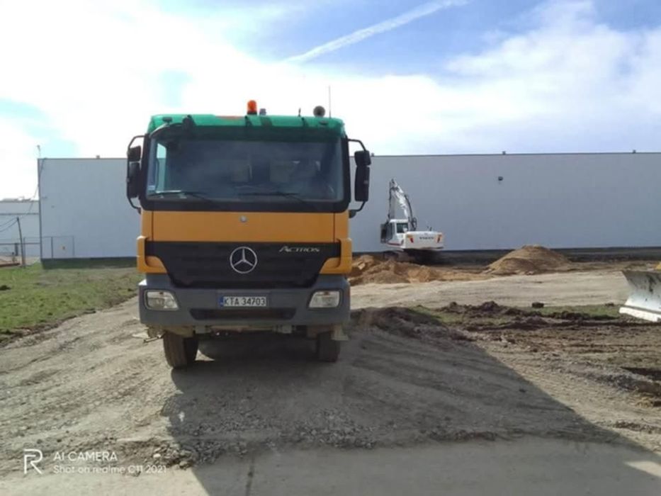 Mercedes-Benz Actros MP2  8x6 8x8 Actros MP2 4144 wywrotka 3-stronna 12 lat w jednych rękach