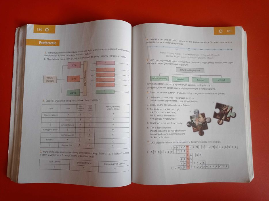 Między nami 8, język polski, podręcznik, Agnieszka Łuczak i inni