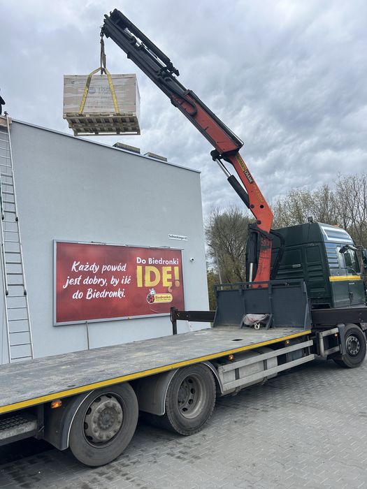 Uslugi HDS uslugi dzwigowe transport maszyn