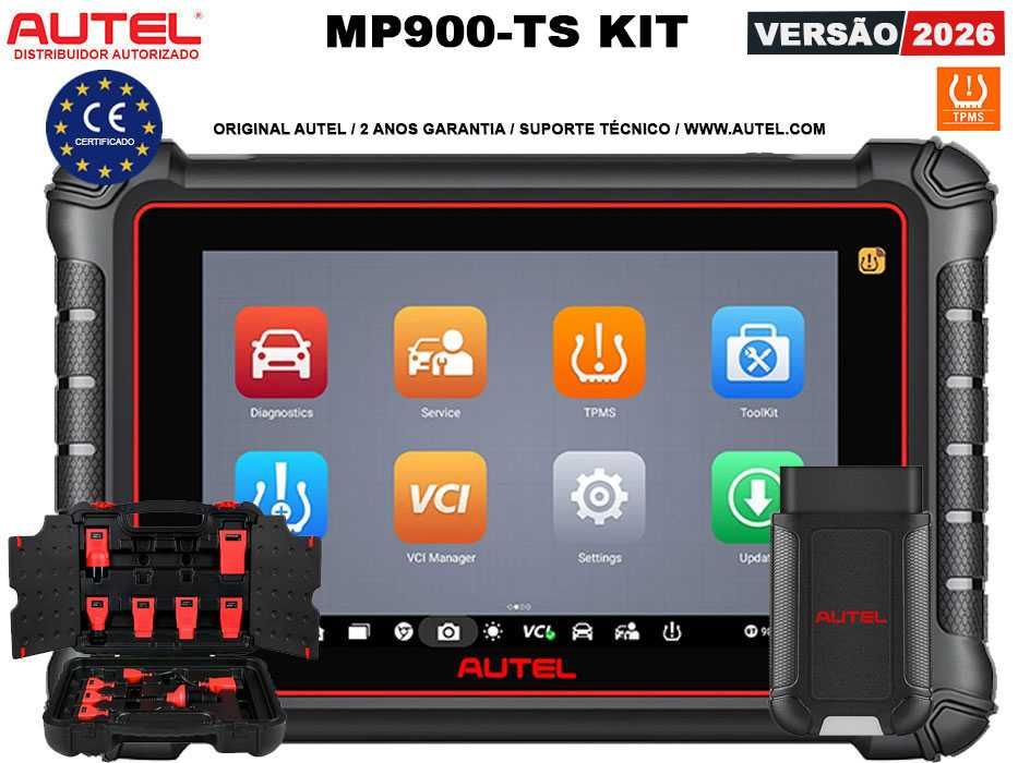 Autel MaxiPRO MP900-TS KIT Máquina Diagnostico OBD + TPMS (NOVO)