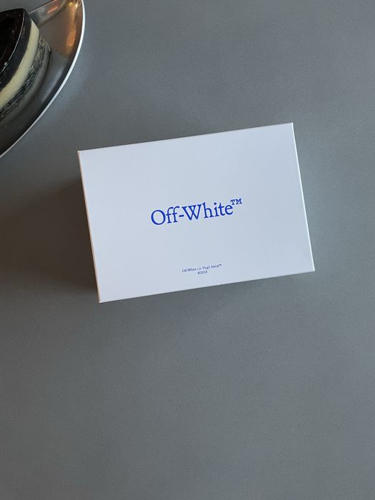 Off-White Out of Office Blue Sneakers