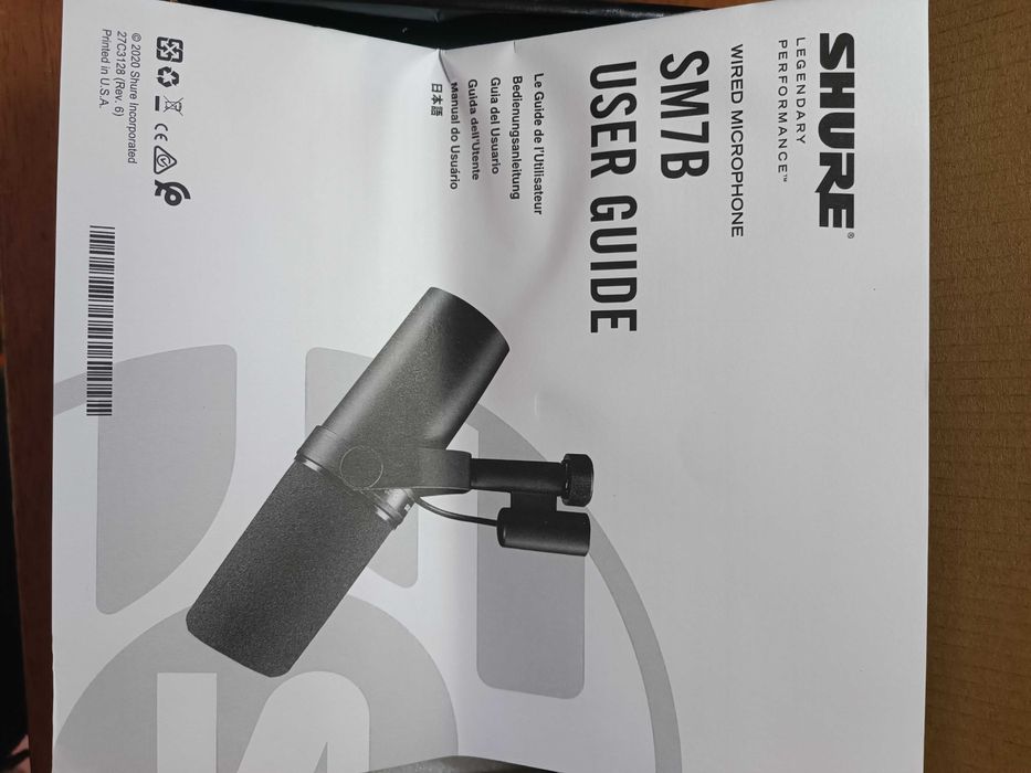 Мікрофон Shure SM7B