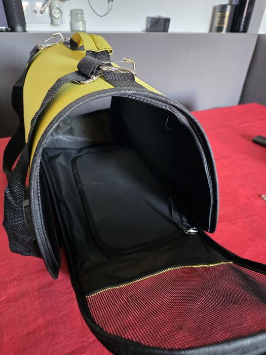 Mala de transporte para gato