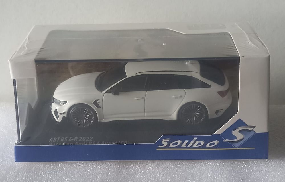 Audi RS 6 avant c8 abt rs 6-r 2022 solido 1:43