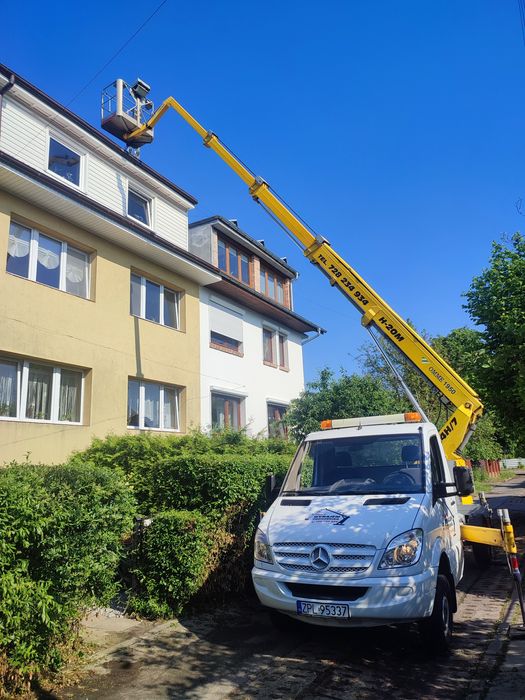 Podnośnik koszowy Wynajem Podnośnika koszowego 20m Szczecin