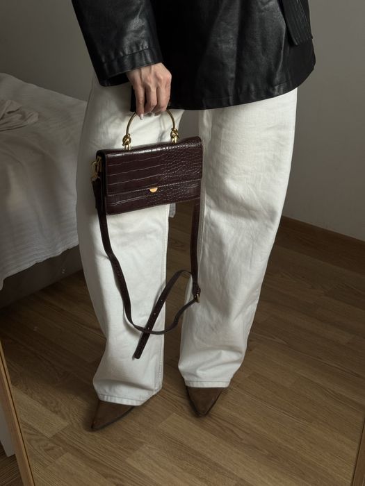 Сумка зі шкірзаму