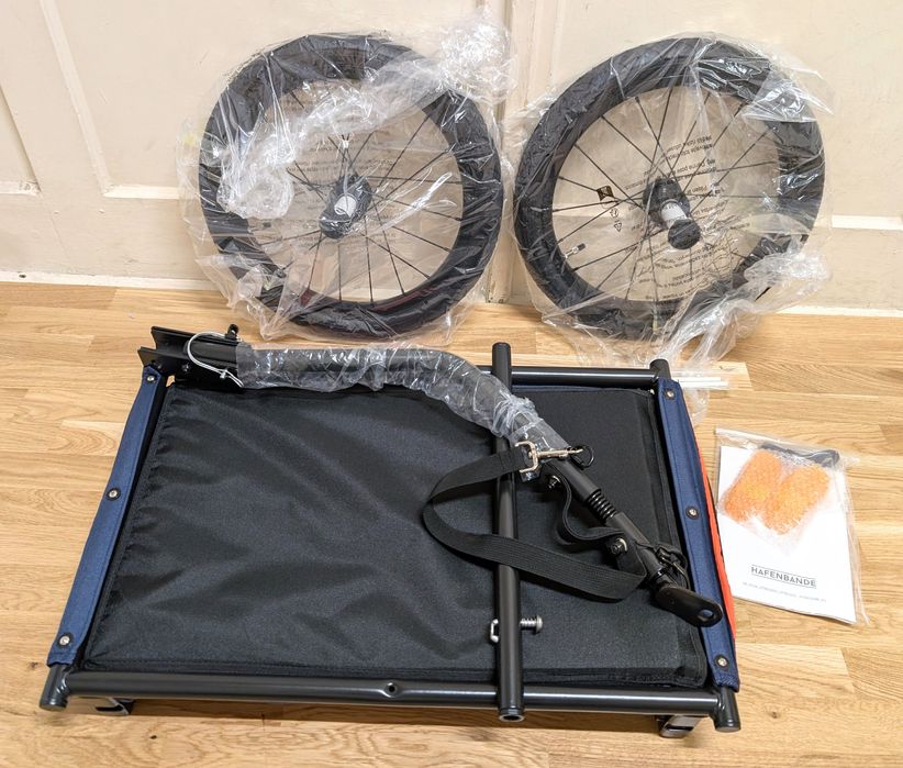 Hafenbande Przyczepka Rowerowa Cabby S dla Psa Kota 116x52x61 do20kg O