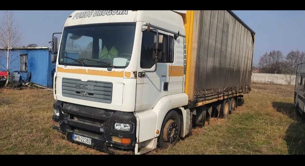 SILNIK MAN  TGA D28 euro 3 euro 4 super stan ,najazd podnoszony
