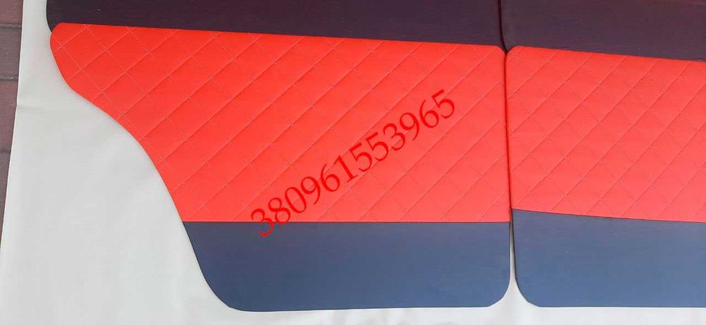 Дверная обшивка (карты) ВАЗ 2101-2107 (новые) ромб/разноцвет.