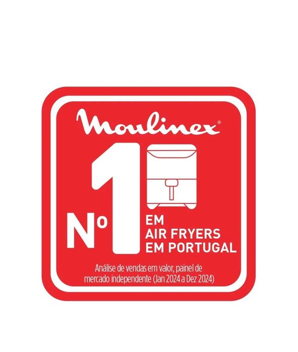 Fritadeira sem Óleo MOULINEX Air Fryer Easy Fry & Grill Precision 2 em 1 EZ505810 (Outlet Grade A - 4.2 L - Preto)