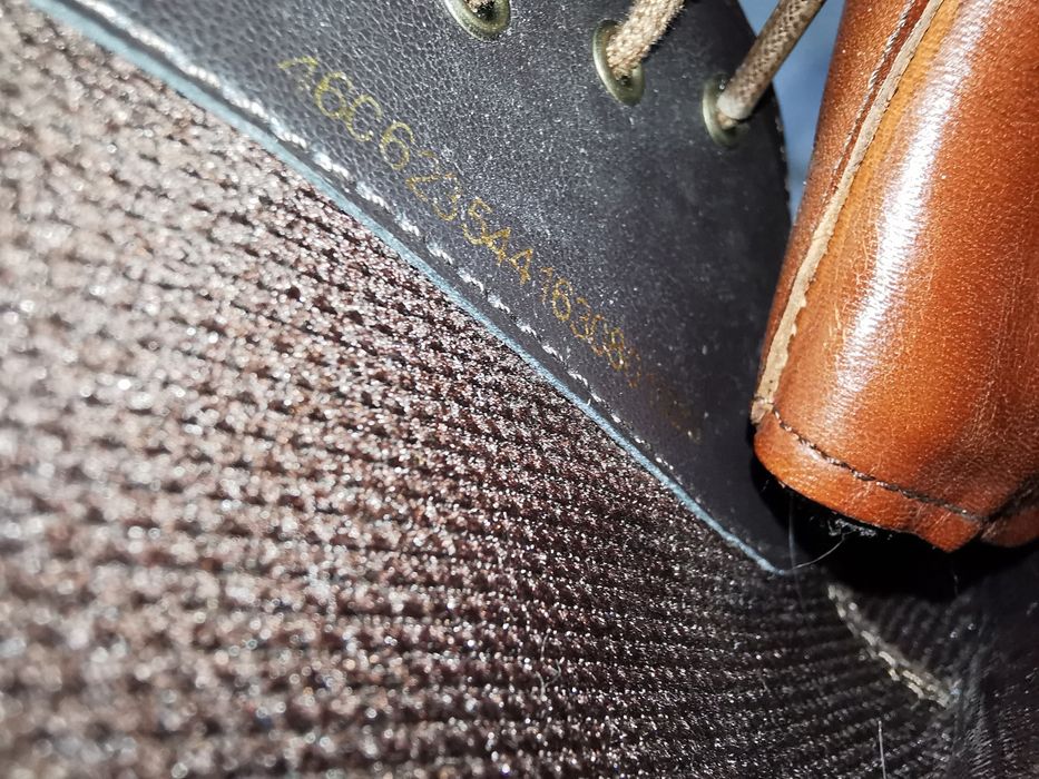 Ecco Johannesburg półbuty skórzane wizytowe 46