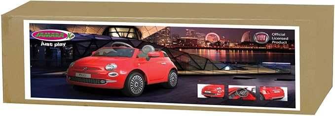 Auto dla dzieci Fiat 500 12V-2 silniki napędowe akumulator,  LED