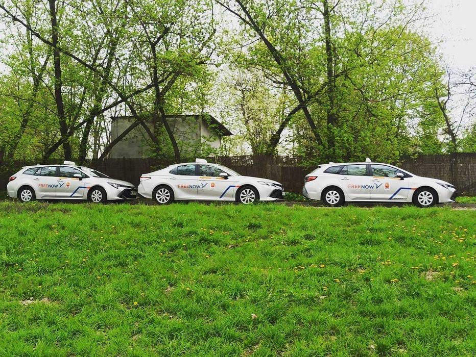 Praca Taxi Bolt, Free Now, Itaxi, Uber Lotnisko Wynajem  Taxi