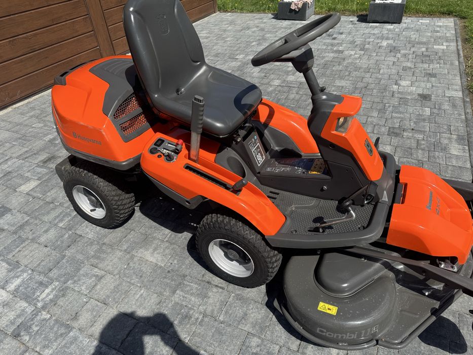 Traktorek kosiarka HUSQVARNA 16KM 4x4 V2, kawasaki,95mth!,gwarancja!
