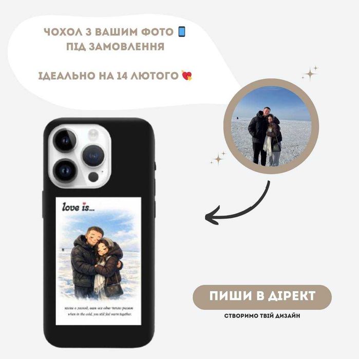 Оригінальний подарунок для пари | Ілюстрація з фото