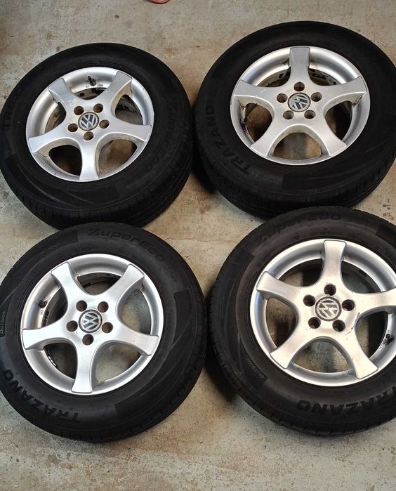 Alufelgi Volkswagen 14" + opony letnie