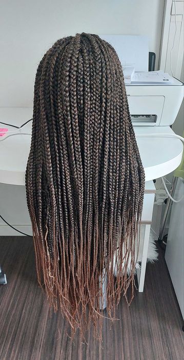 Peruca trançada 36 inch - usada