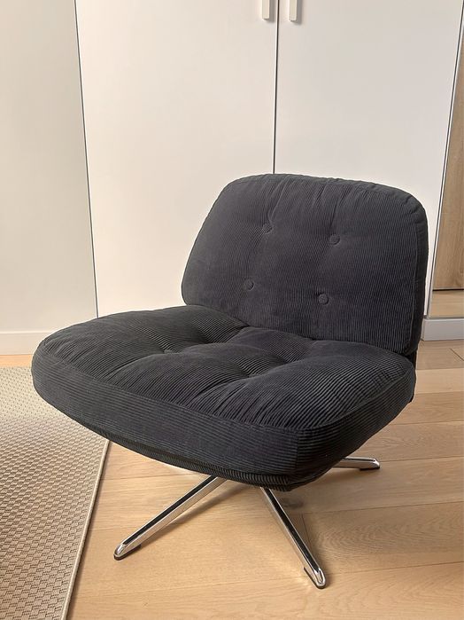 Ikea fotel obrotowy Dyvlinge czarny jak nowy