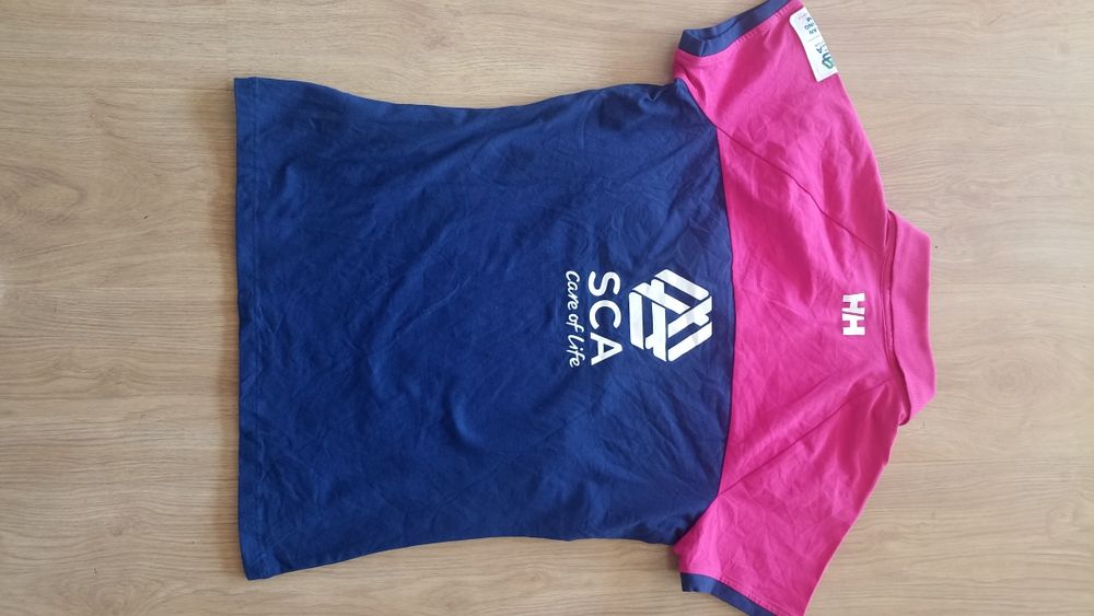 Nowa bawełniana koszulka polo Helly Hansen rozmiar L