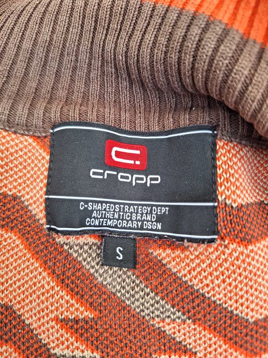 sweter męski CROPP pepita rozpinany S