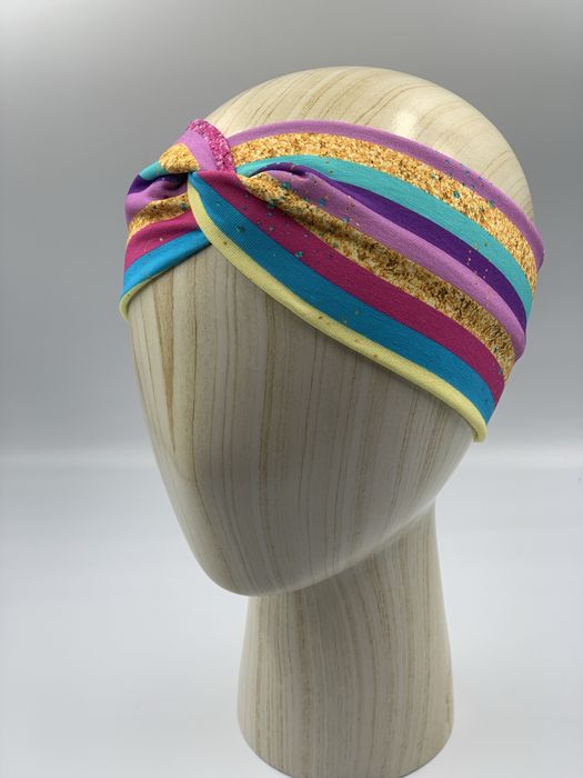 Przeplatana opaska handmade