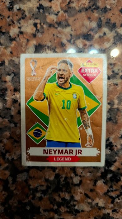 Neymar Jr Legend extra sticker 2022