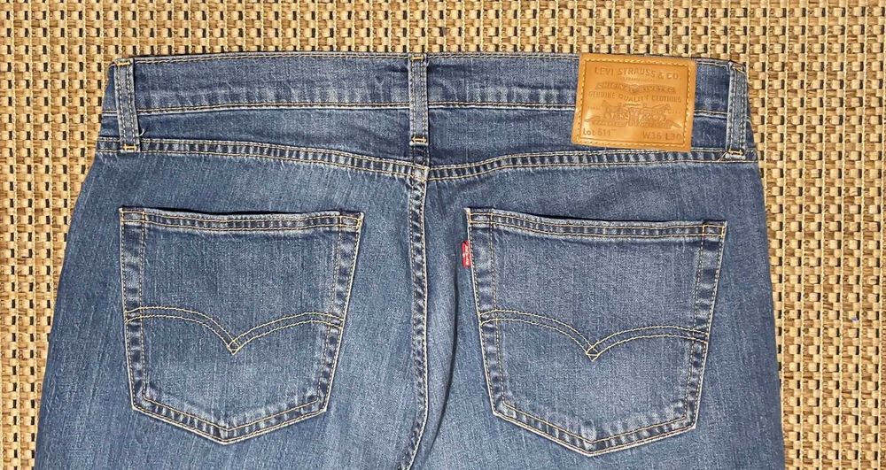Spodnie jeansowe męskie Levi Strauss Premium 511 - W36 L30.