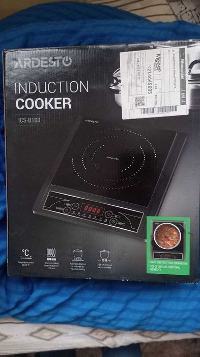Плита индукционная Ardesto ICS-B100