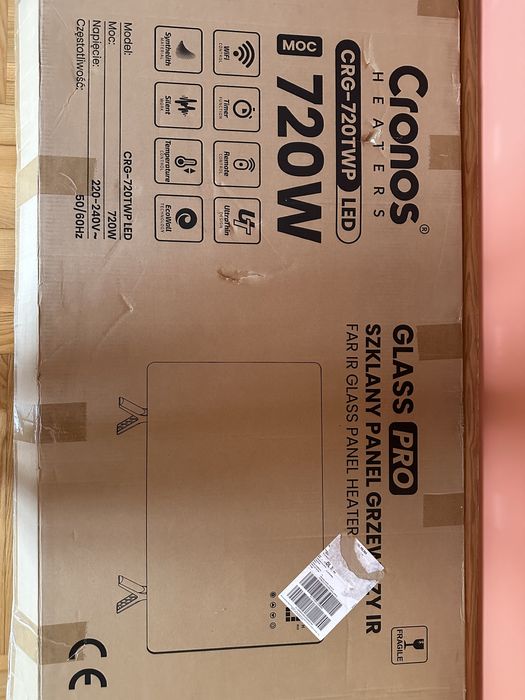 Panel grzewczy CRG 720 W Cronos na podczerwień