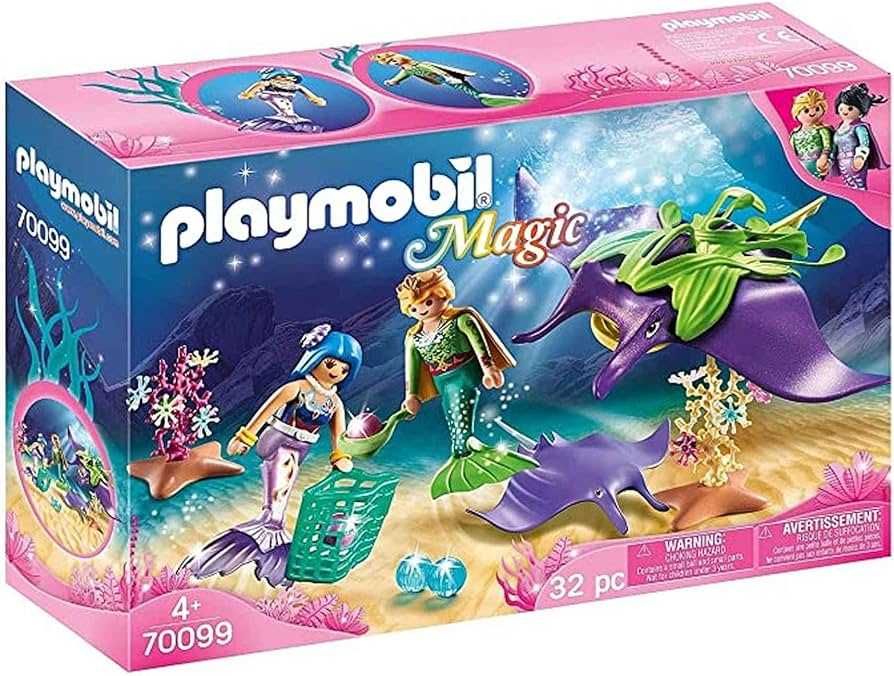Playmobil Magic 70099 Poszukiwacze Pereł Z Płaszczkami Zestaw *NOWE*