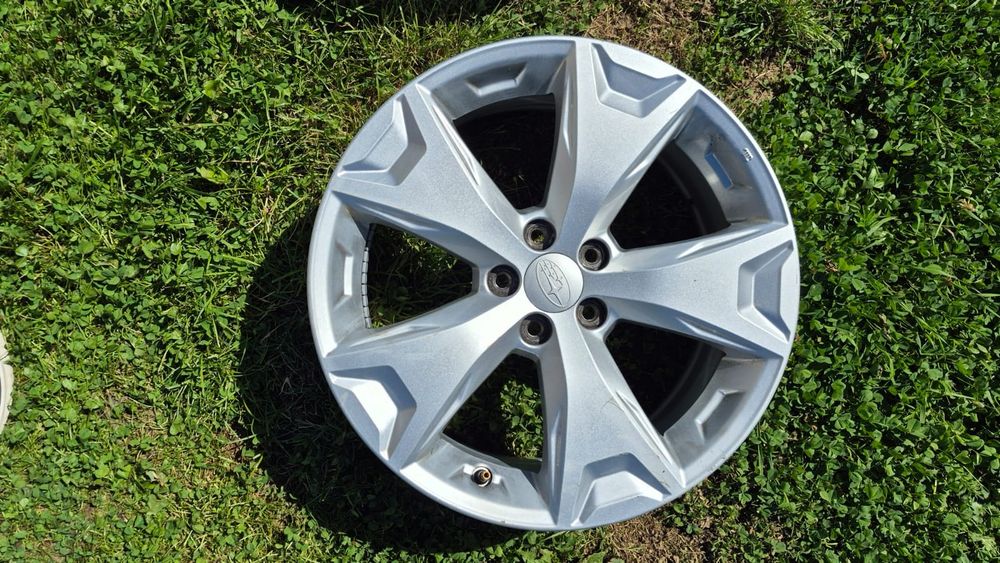 Oryginalne felgi aluminiowe Alufelgi Subaru 17" 5x100 7J ET48 Forester XV Legacy Impreza