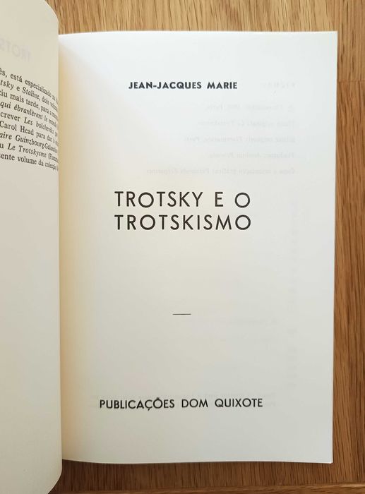 Trotsky e o Trotskismo - Jean-Jacques Marie432379443241308162
