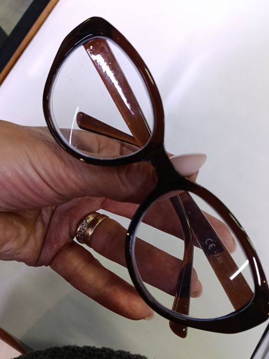 Duże kocie okulary do czytania
