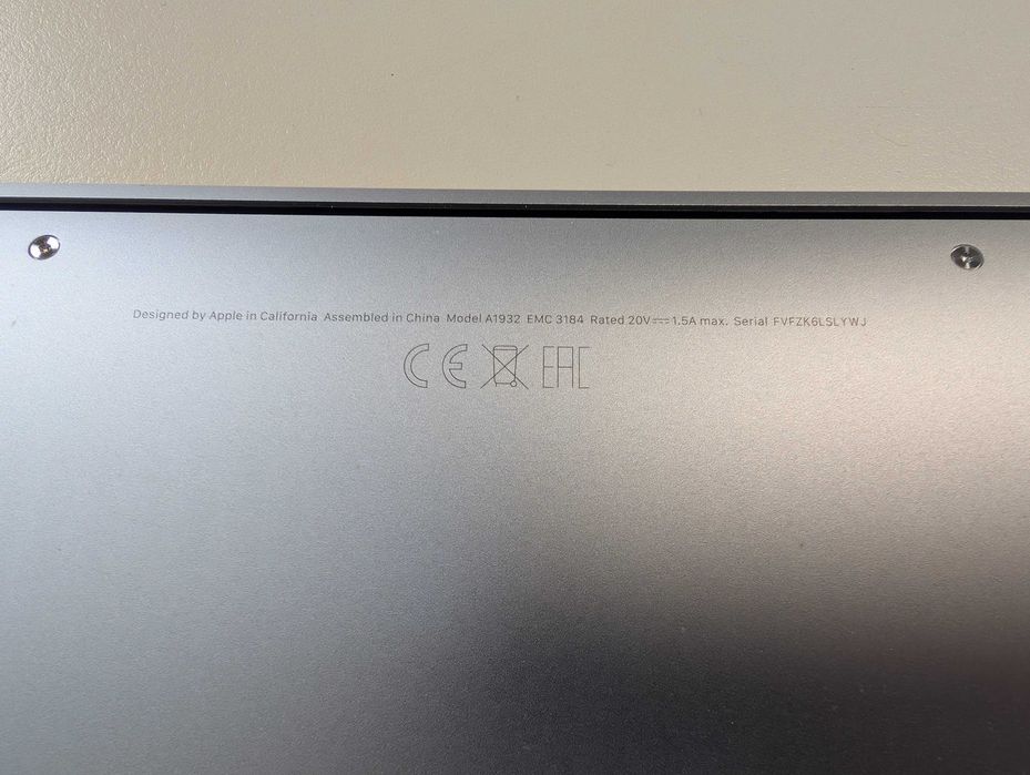 MacBook Air Retina, 13 polegadas 2018 8GB RAM, 128GB SSD Modelo A1932
