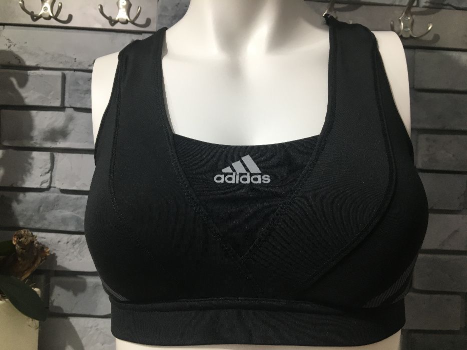 Adidas top biustonosz Sn Racer Bra W X18262 r.38