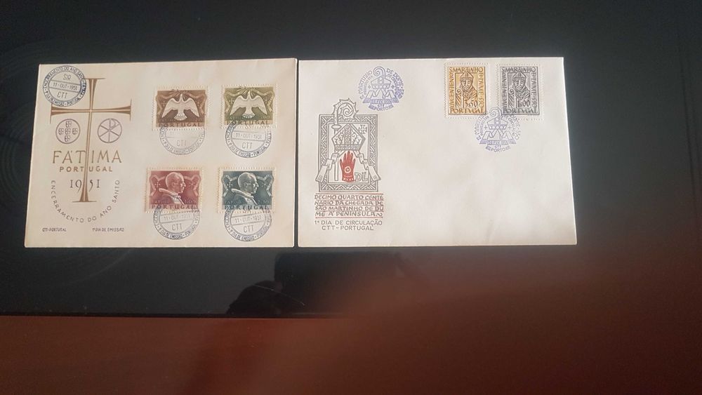 Envelopes Comemorativos  e  1º Dia