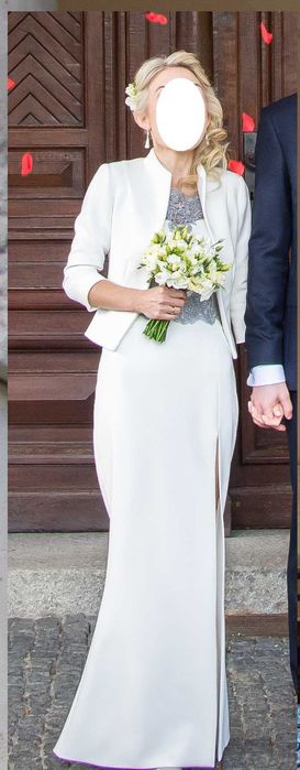 sukienka ślubna z bolerkiem