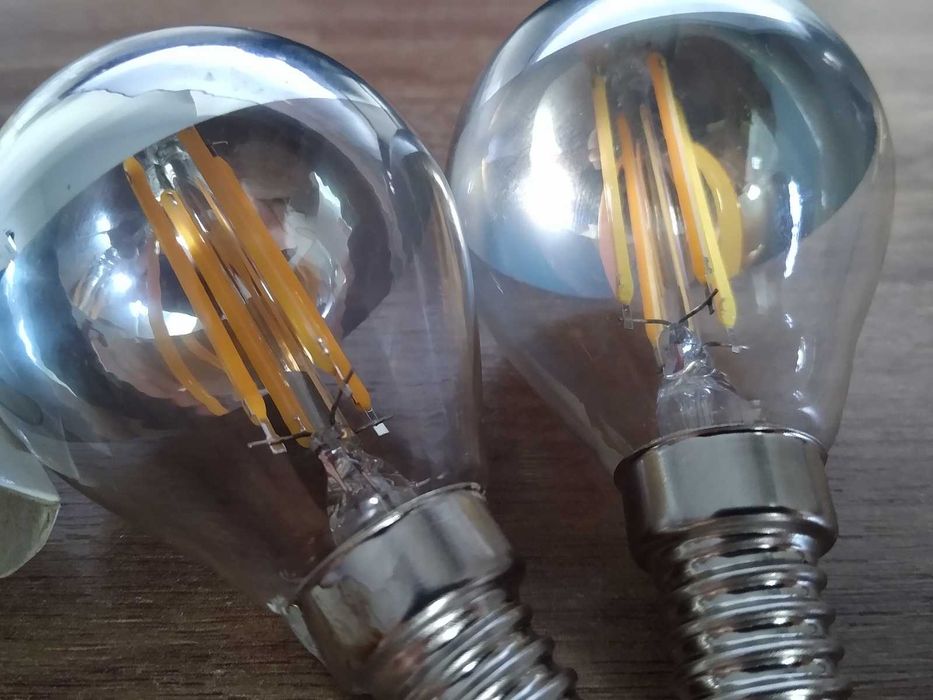 Żarówki Led E14 mały gwint  2,5W barwa ciepła - zestaw 2 sztuki