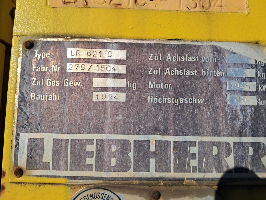 Ładowarka gasienicowa Liebherr 621 C