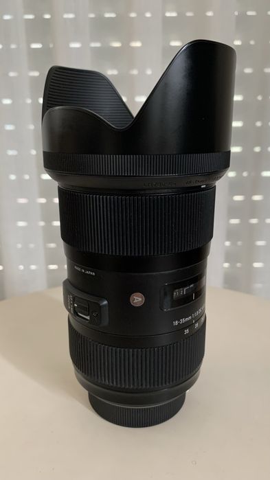 Lente SIGMA ART 18–35mm f1.8 (Nikon mount)