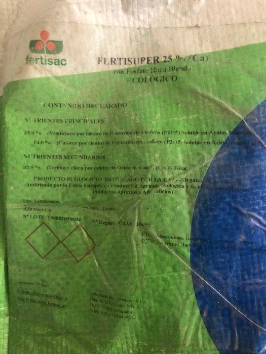 Fertilizante Fertisac (18 sacos de 25 KG)