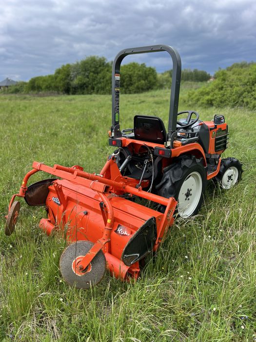 Mini Traktor Japonski Kubota Gb150 4x4 glebogryzarka stan doskonaly Transport Caly kraj