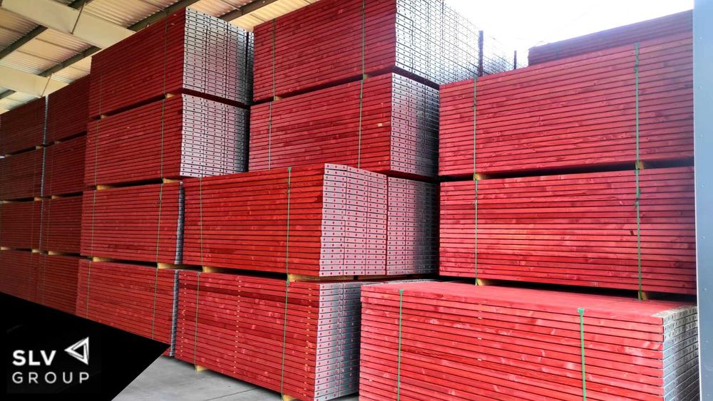 Podest drewniany do systemu Plettac