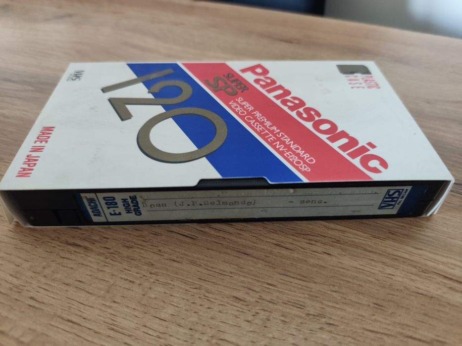 Kaseta VHS film pan Belmondo