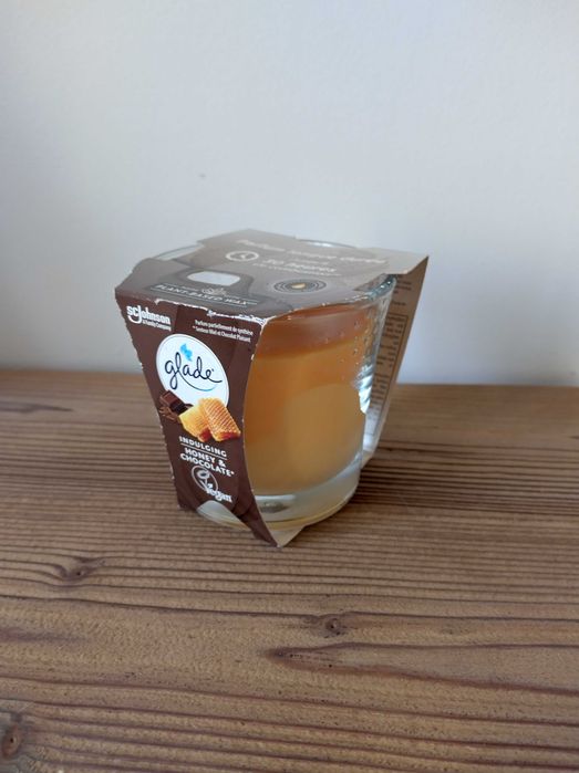 Vela Perfumada Glade Honey & Chocolate