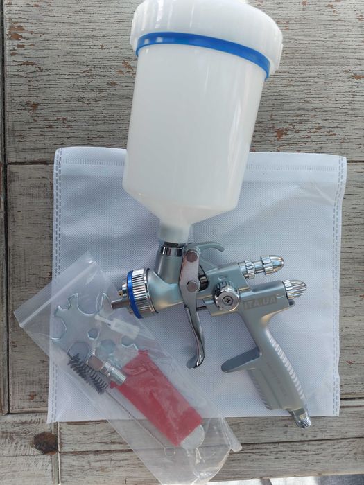 Фарбопульт RP 1000B 1.3 або 1.8 мм. Запасні частини на цей краскопульт